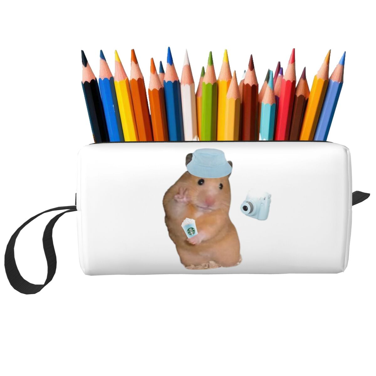Beauty Makeup Camera - Borsa per cosmetici con motivo Hamsa