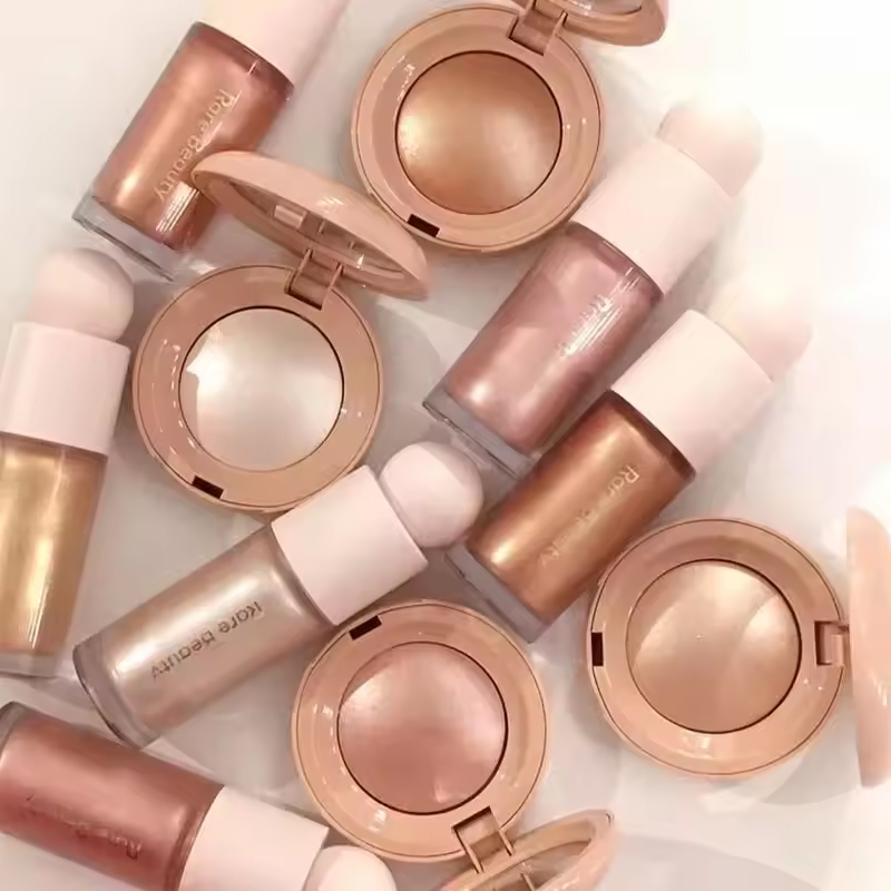 Huda Beauty Makeup Kit - Rare Beauty Illuminante Effetto Seta Leggera,