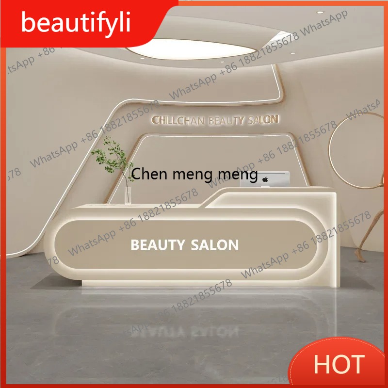 Beauty Makeup Institute - Bancone reception D80 per casa, negozio,