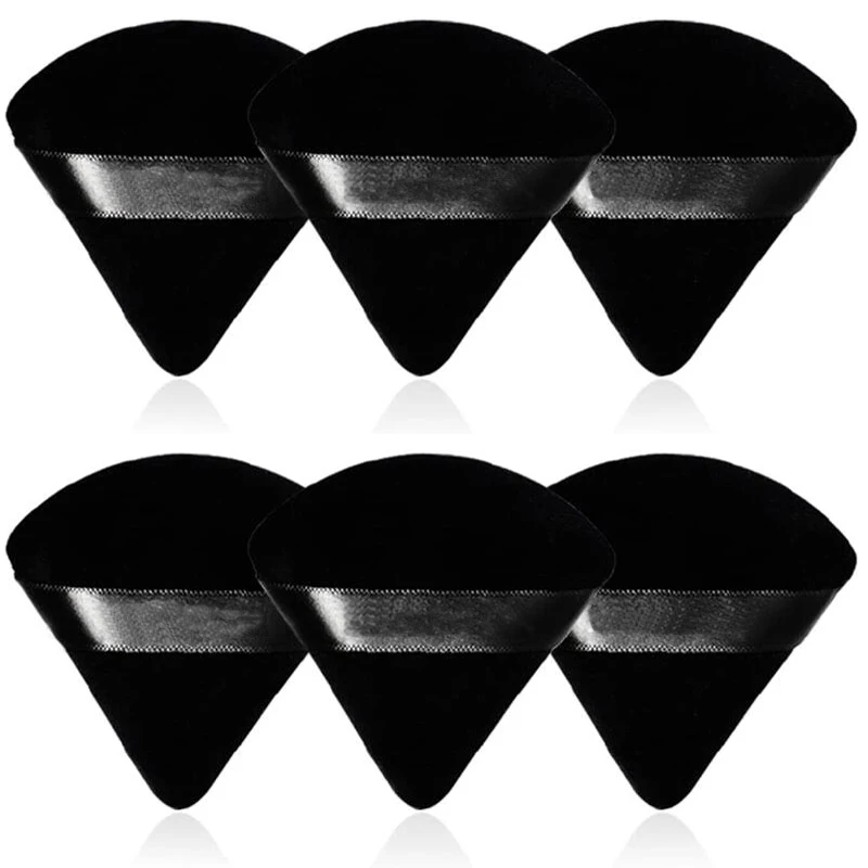 Beauty Blender In Makeup - 2/6 pezzi triangolo soffio per cipria