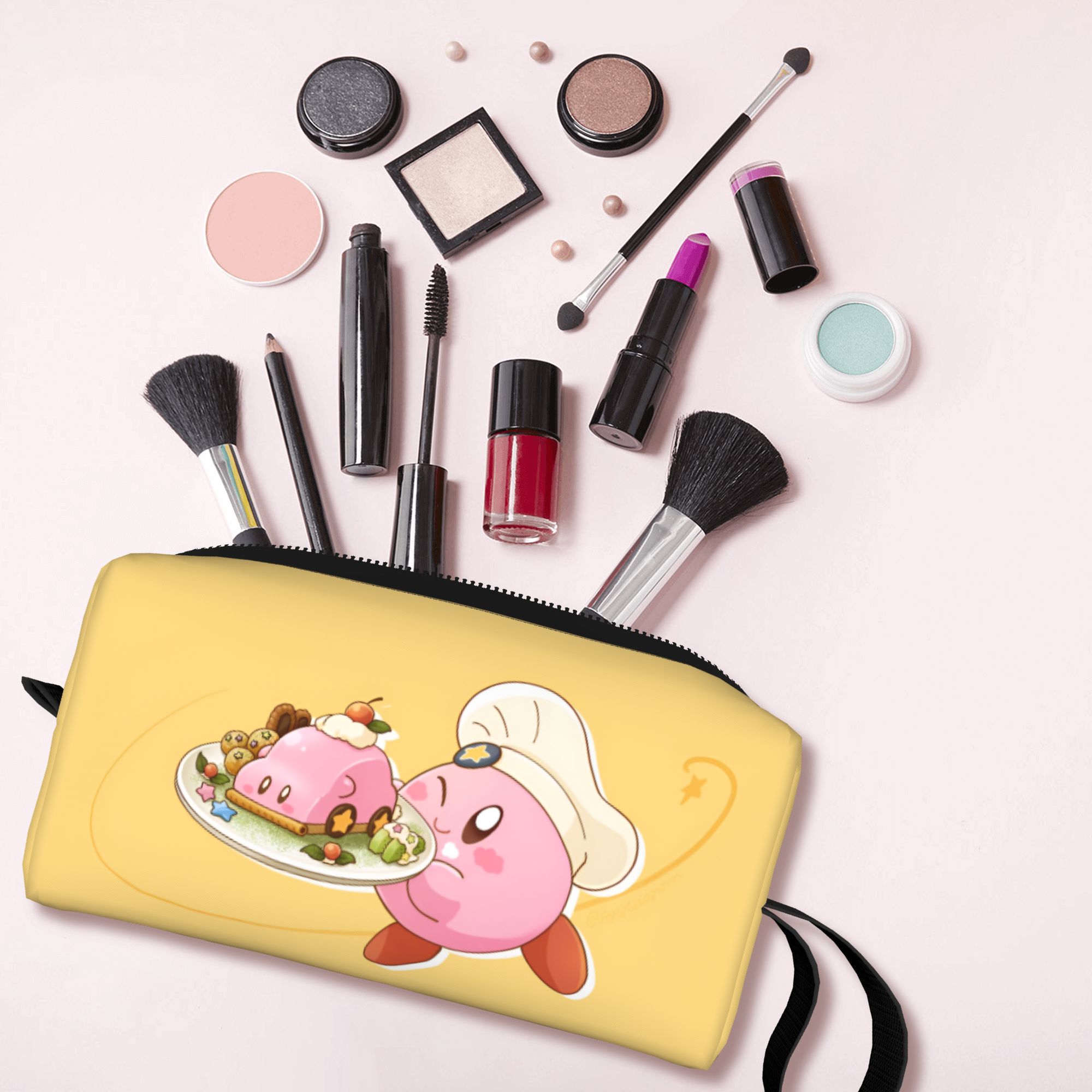 Beauty Makeup Game - Borsa da Toilette Personalizzata K-Kirbys, Organizer