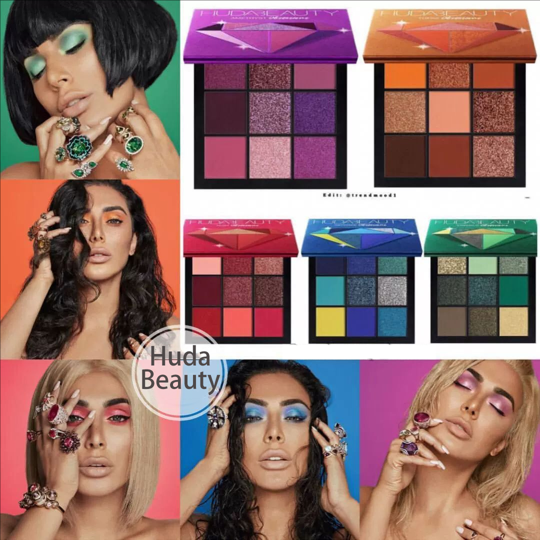 Huda Beauty Makeup Kit - Huda Beauty 9 Palette di colori