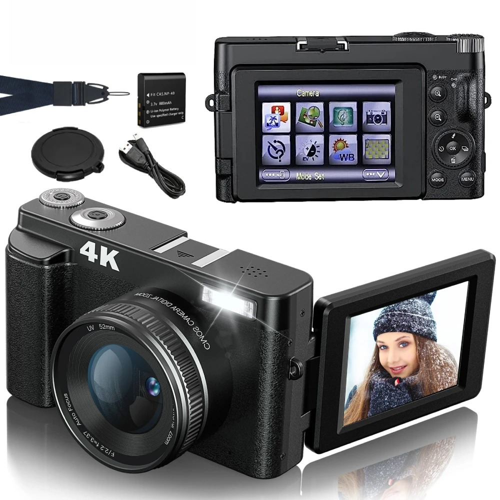 Beauty Makeup Camera - Fotocamera Digitale 4K per Fotografia e
