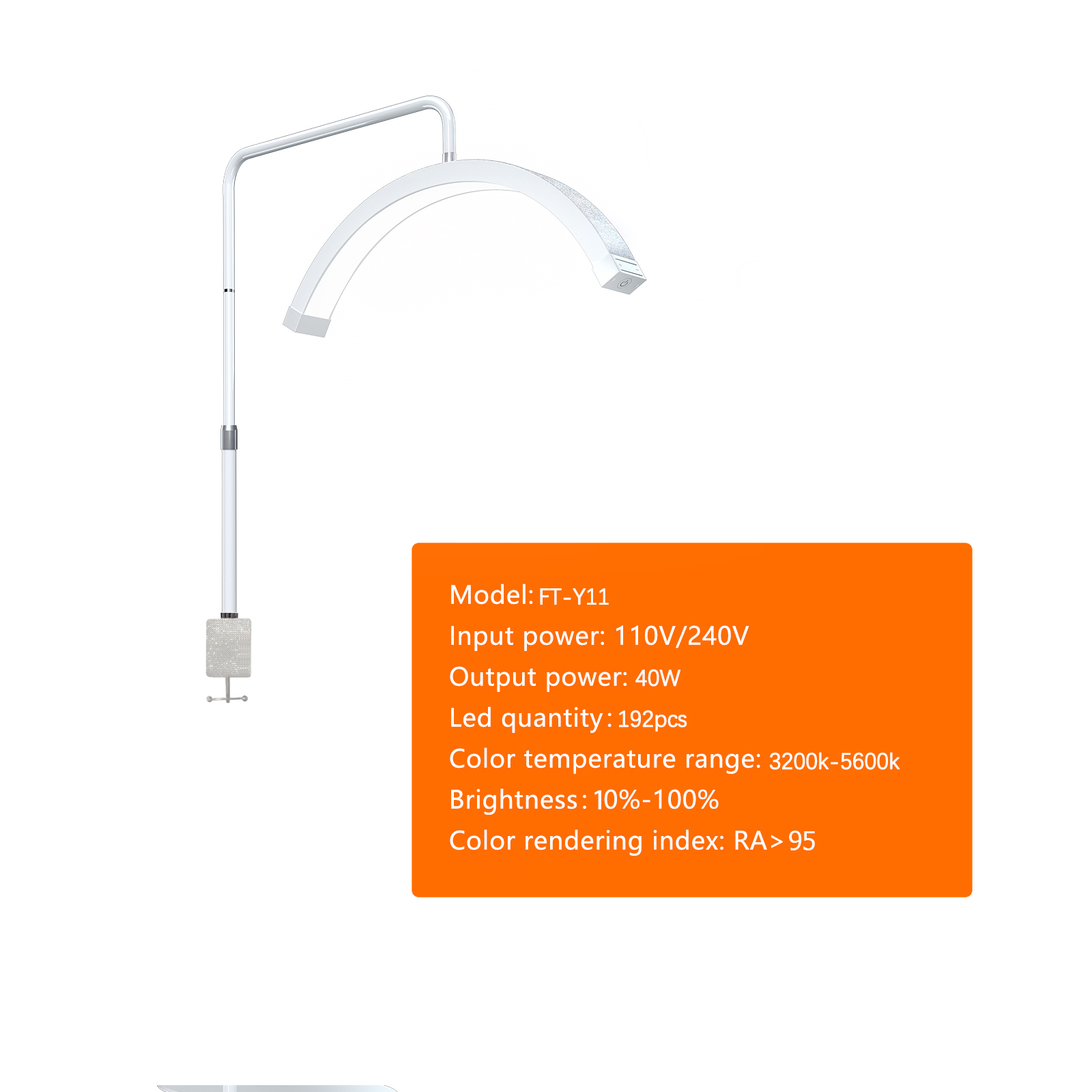 Fusitu FT-Y11 40W Desktop LED  - Beauty Makeup Video recensione e prezzo