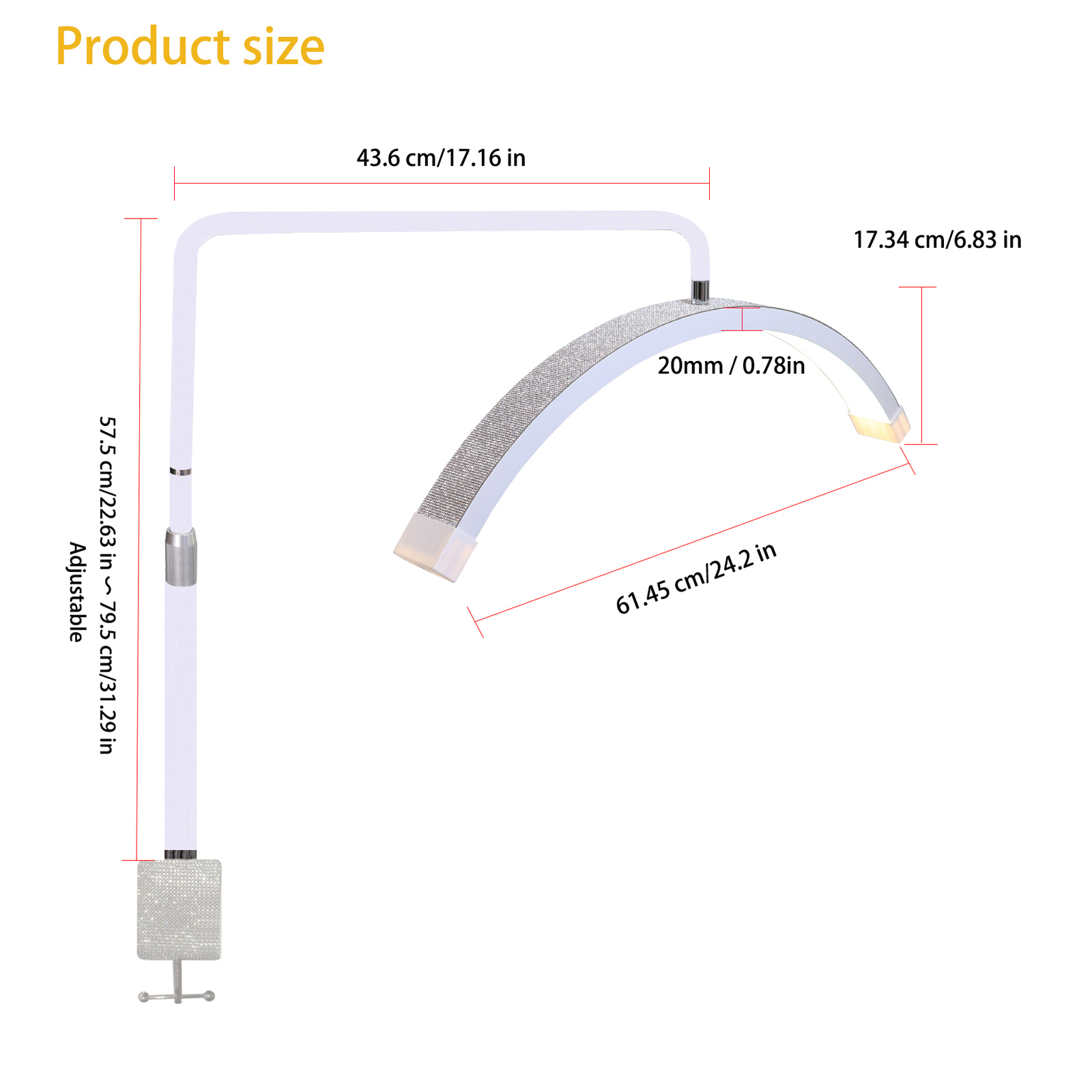 Fusitu FT-Y11 40W Desktop LED  - Beauty Makeup Video recensione e prezzo