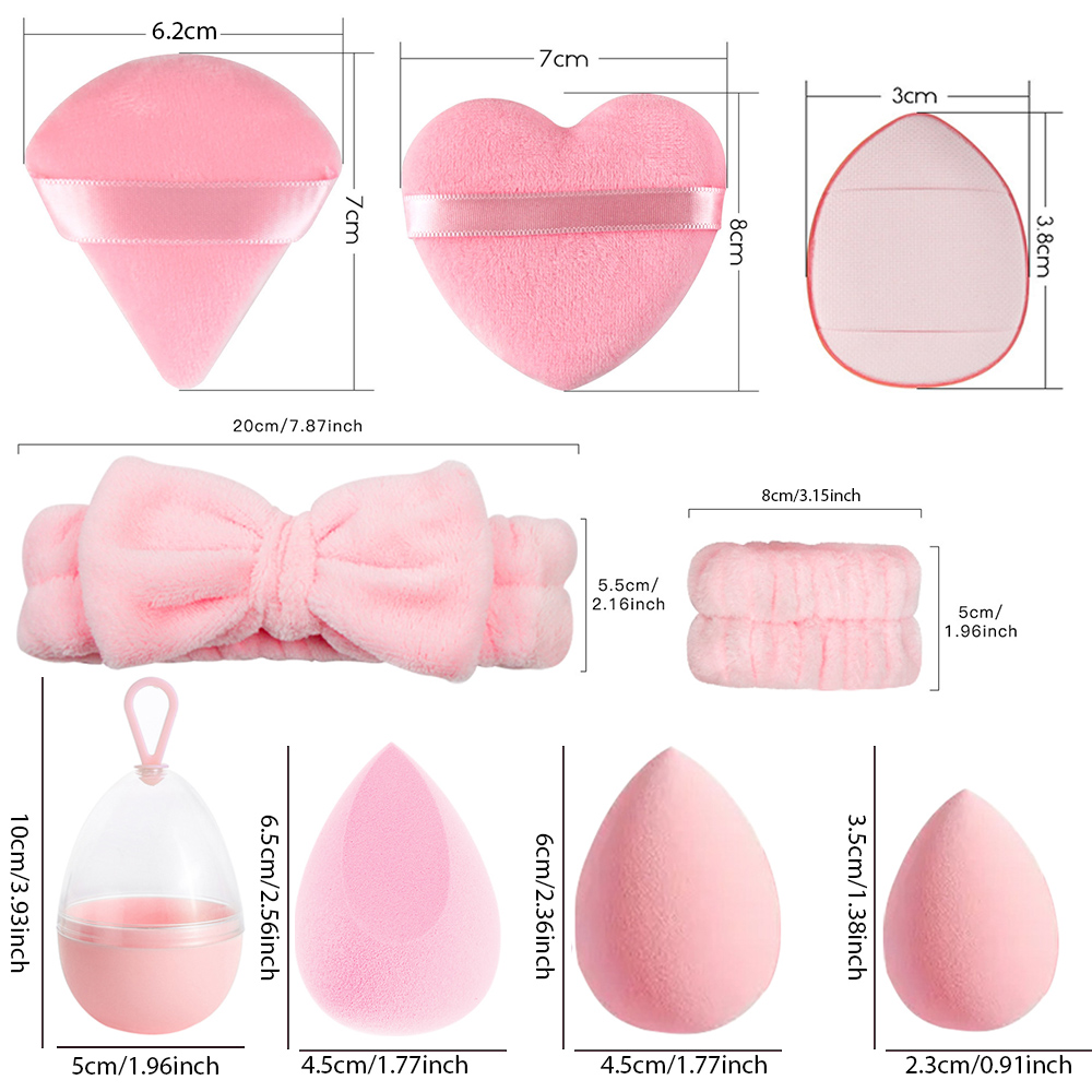 17 pezzi set di spugne per tru - Beauty Blender In Makeup recensione e prezzo