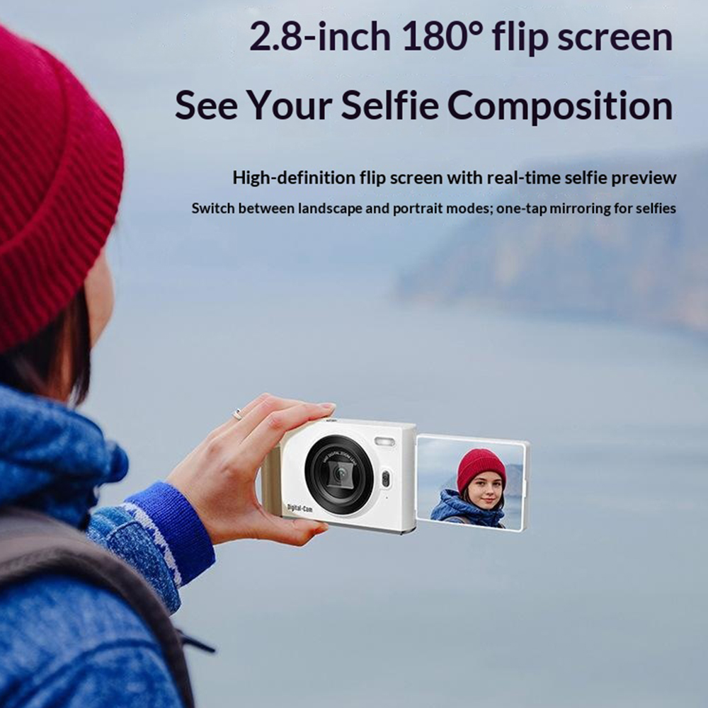 Fotocamera Digitale 48MP con F - Beauty Makeup Camera recensione e prezzo
