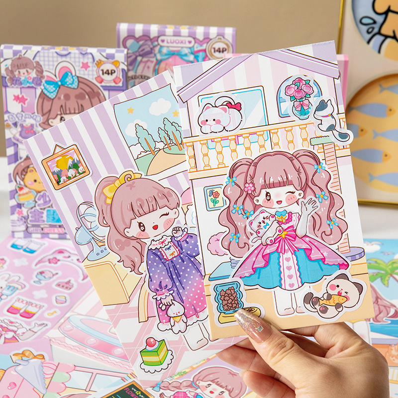Libro di Adesivi per Gioco di  - Beauty Makeup Game recensione e prezzo