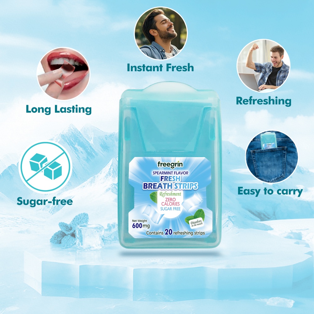 FREEGRIN Strisce Orale al Gust - Teeth Whitening Strips recensione e prezzo