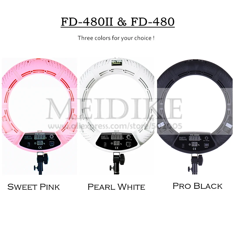 Lampada ad Anello LED FD-480II - Beauty Makeup Video recensione e prezzo