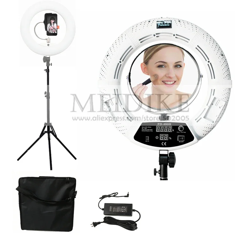 Yidoblo 96W Ring Light FD-480  - Beauty Makeup Video recensione e prezzo
