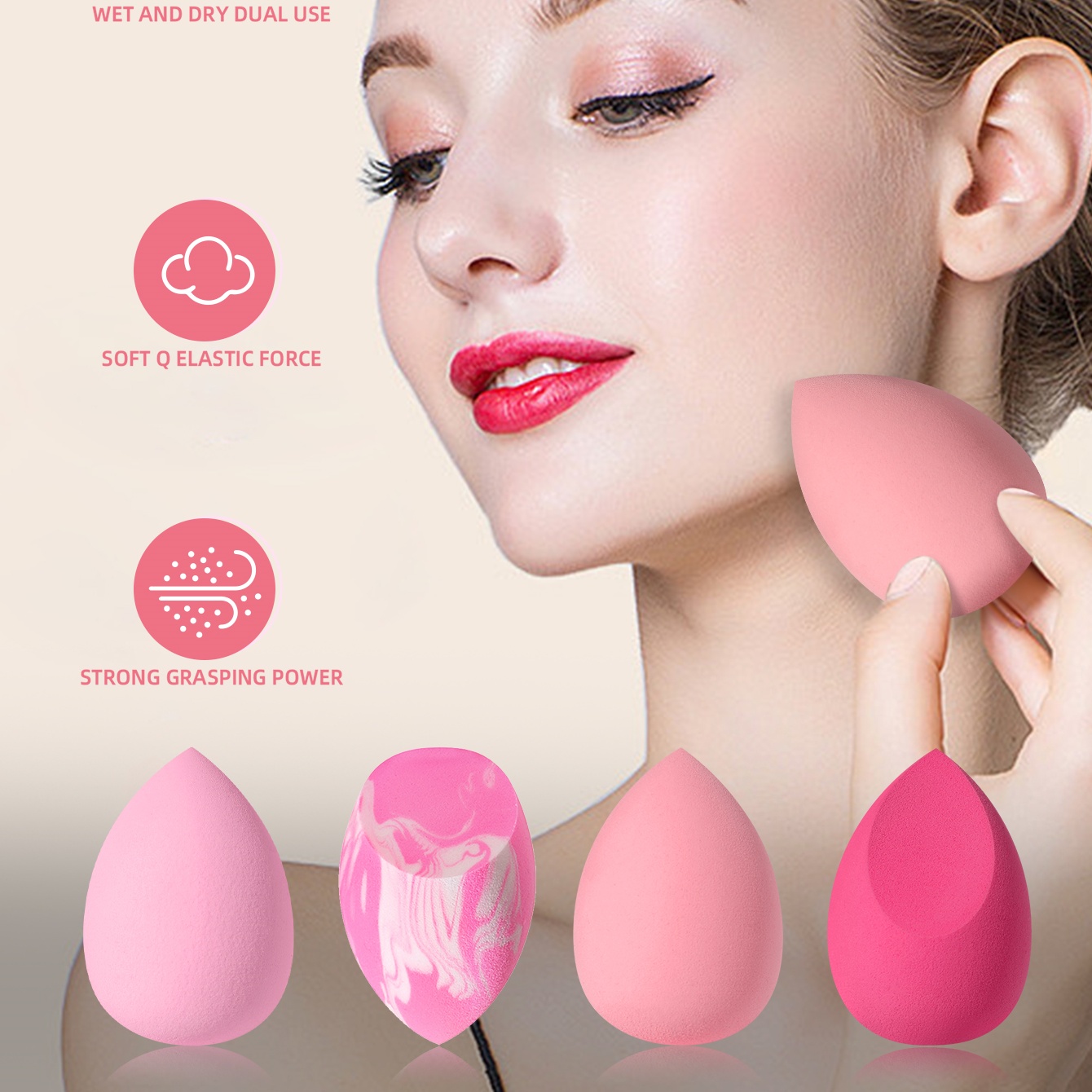 Set di 16 Spugne e Piumini Ros - Beauty Blender In Makeup recensione e prezzo