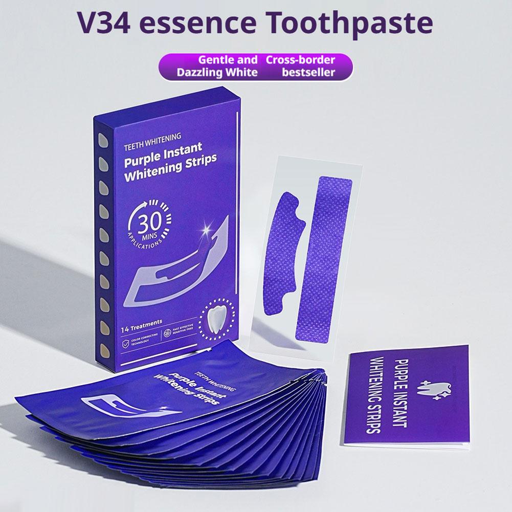 Strisce Sbiancanti per Denti V - Teeth Whitening Strips recensione e prezzo