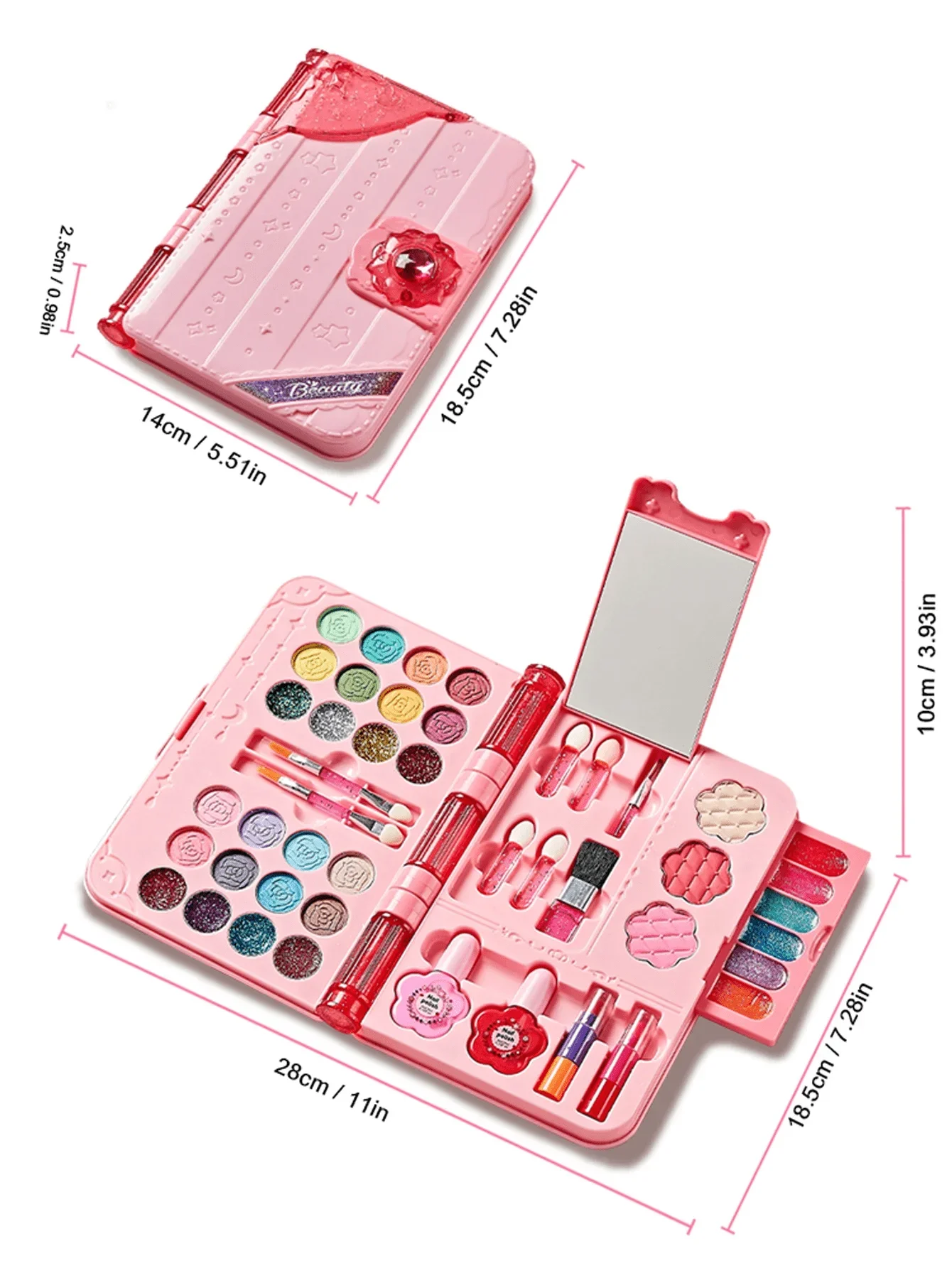 Kit Trucco Lavabile per Bambin - Beauty Makeup School recensione e prezzo